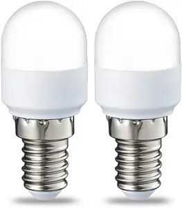 Ampoule led pour réfrigérateur, lampe de remplacement pour lustre halogène, modèle E14 E17 E12, 1.5w, 230v — 120v, 1 pièce
