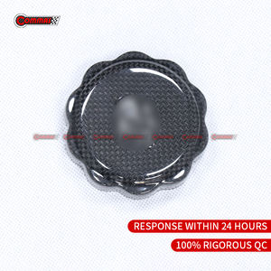 Tapa de Llenado de Aceite de Motor de Fibra de Carbono Seca Estilo OEM, Piezas de Motor para Ferrari 488 - Product Image 5