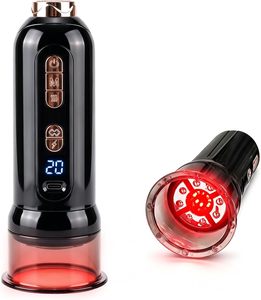 Dispositivo de Masaje Portátil con Ventosa, Terapia de Luz Roja, Masajeador con Succión Ajustable para Cuidado Corporal, Cuello y Espalda - Product Image 1