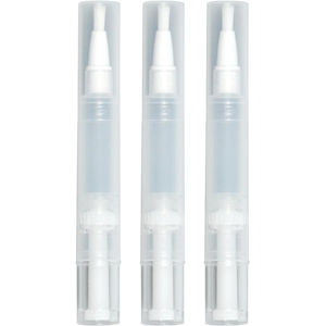 Empty 1.5ml 2ml 3ml 4ml 5ml Lip Gloss Tube Container Cuticle Oil Nail Polish Makeup Accessories Twist Pen with <b>Brush</b> - Product Image 1