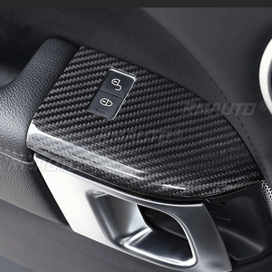 Kit de Estilización de Automóvil de Fibra de Carbono Real de 4 Piezas para Land Rover Range Rover Sport 2014-2020, Panel de Control Central, Accesorios Exteriores para el Volante - Product Image 6