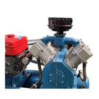 Compresseur d'air minier à économie d'énergie bleu 2v-4.0/5 8Bar avec pompe à tête de piston