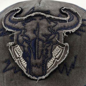 Casquette de sport vintage avec logo personnalisé et patchs vieillis, casquette de baseball pour homme, vente en gros, personnalisable - Product Image 6