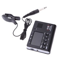 Guitare Numérique Métronome Tuner Clip-Sur Électronique Métronome pour Guitare Basse Violon Ukulele Chromatique Arôme AMT-560