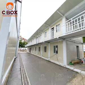 บ้านสำนักงานแบบสองชั้น Cbox Customize สำหรับโรงแรม คลินิก หอพักพนักงาน ค่ายทหาร พร้อมทางเดิน บ้านคอนเทนเนอร์แบบถอดประกอบได้ - Product Image 5