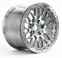 Jantes forgées Beadlock personnalisées de 16, 17, 18, 20, 22 pouces 5x120, polies, pour course de dragster, pour Chevrolet Corvette C8