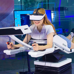 VR bay mô phỏng trung tâm mua sắm PC kim loại sợi thủy tinh thương mại trong nhà VR bay chuyển động thực tế ảo chuyến bay giả lập - Product Image 3