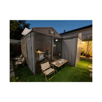 Tiny House WooWild – Atelier/Entrepôt Modulaire Préfabriqué Portable, Rapide, Étanche, en HDPE, Alimenté par Énergie Solaire, Écologique et Moderne