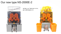 Presse-agrumes commercial à haut rendement multi-têtes en acier inoxydable avec alimentation automatique pour jus d'orange