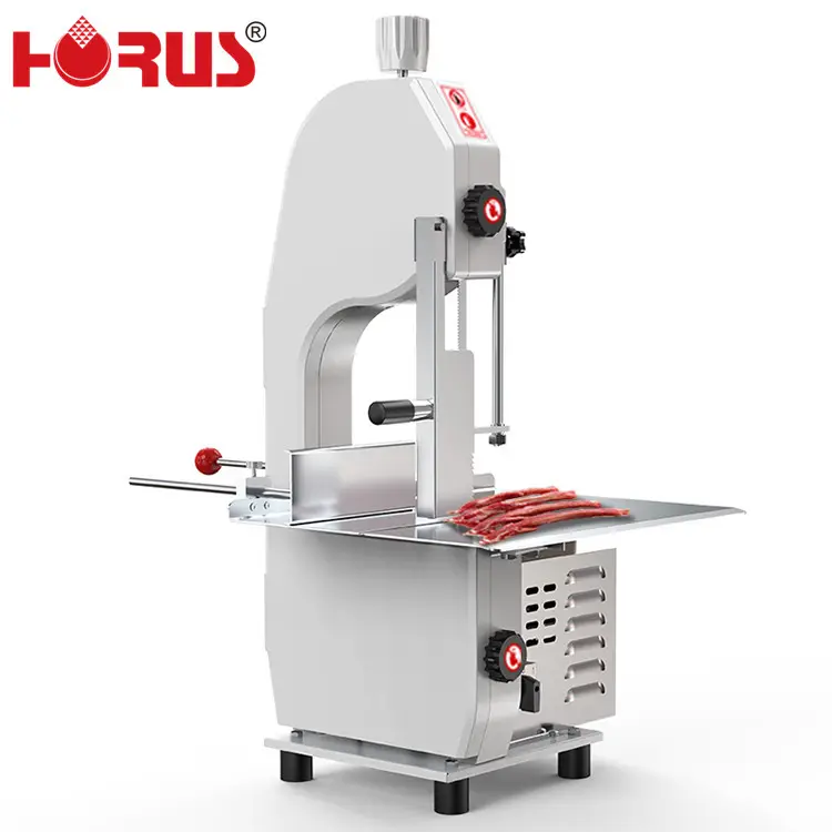 Horus 210A 1.1KW CE 전기 뼈 커터 냉동 고기 커터 기계 Trotter/갈비/물고기/고기/쇠고기