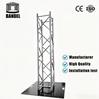 Structure de scène en aluminium de luxe sur mesure pour éclairage de scène, démontage facile, durable, pour système d'éclairage DJ portable