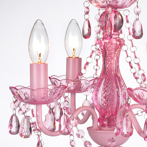 5 Lights Arms Wedding <strong>Hall</strong> Hanging Decoration <strong>White</strong> Crystal Chandelier Lighting Chain Hanging Bedroom Modern Chandelier - Product Image 6