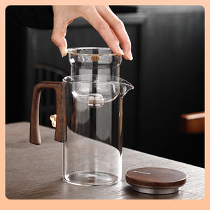 Tetera Magnética para el Hogar, Dispositivo para Preparar Té con Filtro de Vidrio, Separación de Té y Agua - Product Image 5