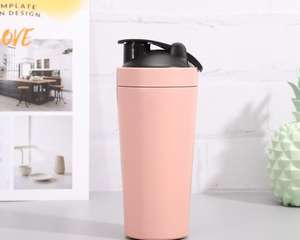 Bouteille d'eau pour sportif, en acier inoxydable, avec Double paroi, pour Shaker protéines, pour le blé ou le lait, 750ml, 26oz - Product Image 5