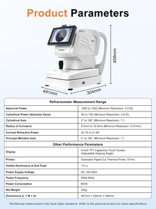 Autorrefractómetro, Instrumentos Ópticos, Autorrefractor con Queratómetro, Clínica de Optometrista, <span class=keywords><strong>Oftalmólogo</strong></span>, Optometría Integral - Product Image 6