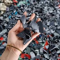 Mesin penghancur plastik limbah tugas berat mesin penghancur daur ulang mesin penghancur batang ganda logam kepingan plastik