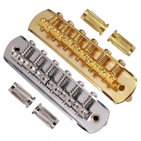 Pont de guitare en métal chromé JM pour guitares de style Jmaster Mustang, accessoires de guitare NEUF