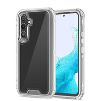 Étui de téléphone transparent antichoc en TPU+PC haute clarté, anti-chute, adapté à Samsung A54 5G pour S26 ultra