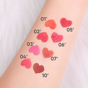 Rubor Líquido Personalizado en Gel, 7 Colores, Larga Duración, Mate, Tamaño de Viaje, Maquillaje para Contorno Facial y Mejillas, para Todos los Tonos de Piel - Product Image 4