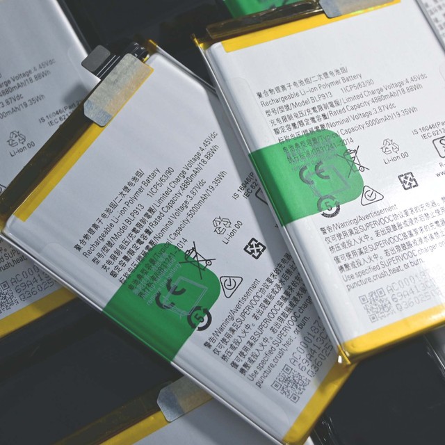 4880mAh-5000mAh BLP913 Li-ion Mobile Phone Battery for OPPO K9X with Quick Charge and 12-Month Warranty-in Stock