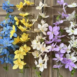 Popolare Laburnum Artificiale Pendente, Fiori di Fagiolo e Glicine Densi, Piante Verdi per Decorazioni Domestiche, Alberghi e Matrimoni - Product Image 3