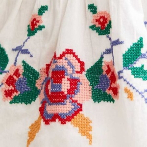 2025 Women's Custom Embroidery Mini Dress Casual Bohemian Short Women Dress - Product Image 5