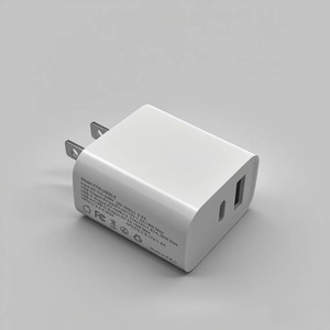 20W PD QC Fast Charger Dual USB Port Wall <b>Power</b> Fast <b>Adapter</b> EU US <b>Plug</b> Fast Charger for iPhone Samsung Smartphones Tablets - Product Image 2