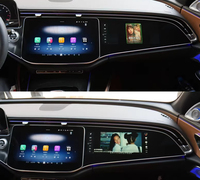 Autoradio Krando pour Mercedes Benz classe E E260 E300 W214 2024 écran de siège copilote Android Carplay Instrument affichage du tableau de bord