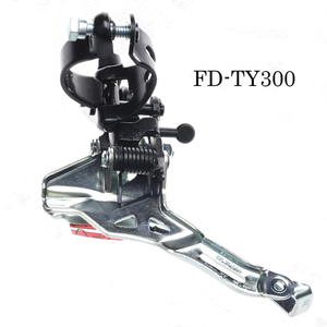 Dérailleur <span class=keywords><strong>avant</strong></span> de vélo Shimano <span class=keywords><strong>Tourney</strong></span> FD-TY300, 6/7/8 vitesses, VTT, pince 31,8/34,9, tirage supérieur/inférieur - Product Image 2