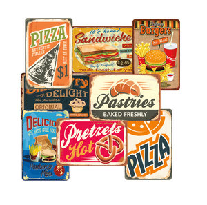Panneaux métalliques <span class=keywords><strong>de</strong></span> garage 20x30cm, affiche <span class=keywords><strong>de</strong></span> voiture authentique moderne et traditionnelle, art mural original vintage, décoration pour man cave - Product Image 4