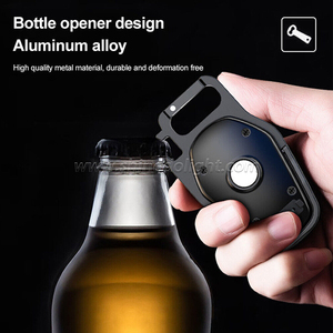 Multifunctional Mini <strong>LED</strong> <strong>Keychain</strong> Light USB Charging Emergency Lamps Camping Fishing Climbing <strong>Flashlight</strong> - Product Image 5