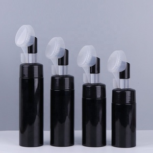 Wholesale Factory Direct Cosmetic Facial Foaming Cleanser Bottles Empty <strong>Facewash</strong> Bottle With Silicon <strong>Brush</strong> Foam Pump Bottles - Product Image 5