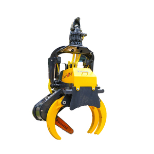 Aserradero de grapa montado en grúa para tala de árboles peligrosos, accesorio para tala de árboles inclinados para excavadora, proveedor de máquinas de manipulación de madera - Product Image 6