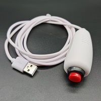 Câble d'appel infirmier USB à port unique avec bouton de réinitialisation automatique, cordon d'appel médical
