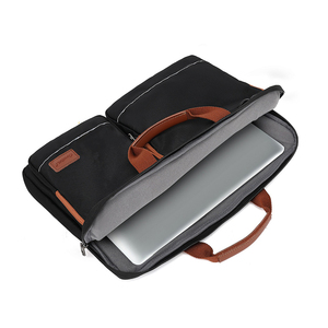 Wholesale Hot Selling Waterproof Nylon <strong>Laptop</strong> Briefcase Black 15 Inch <strong>Laptop</strong> Shoulder <strong>Messenger</strong> <strong>Bag</strong> <strong>for</strong> <strong>Men</strong> - Product Image 4