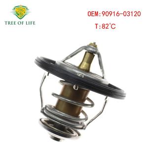 เทอร์โมสตัทเครื่องยนต์ 90916-03120 สำหรับโตโยต้า รันเนอร์ พรีเวีย T100 82 อะไหล่ทดแทนใหม่ - Product Image 3
