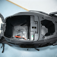 Moto électrique OEM directement de l'usine, moto 12 pouces, cyclomoteur électrique 2000W, scooter 60V/72V, exportation vers l'Amérique du Sud