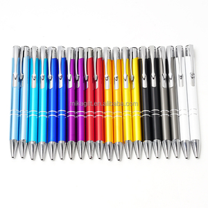 Impression de logo promotionnel publicité personnalisée stylo à bille personnalisé en métal de luxe avec logo personnalisé - Product Image 1