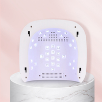 Lampe UV LED rechargeable sans fil 72W, sécheuse à ongles pour salon, portable, sans fil, pour filles