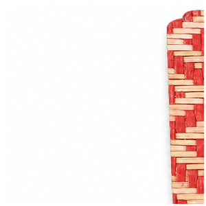 Marque-page en bambou tissé à la main avec pompon, cadeau de lecture en sergé, décoration de papeterie artisanale, vente en gros OEM, marque-page tissé - Product Image 3