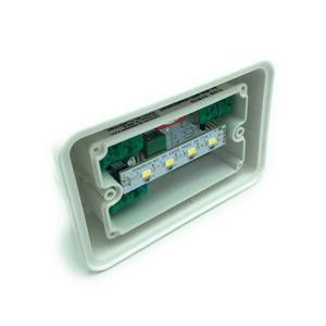 Mini Lámpara LED de Emergencia, de Pared o Empotrada, Modelo 503, con 3 Horas de Autonomía, Material de PC - Product Image 4