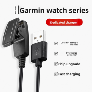 <span class=keywords><strong>Cargador</strong></span> de Repuesto Premium para <span class=keywords><strong>Garmin</strong></span> <span class=keywords><strong>Forerunner</strong></span> Series, Cable con Clip de Base para 735XT 645 <span class=keywords><strong>235</strong></span> 230 - Product Image 2