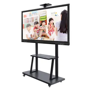 55 inch touch teaching college white board all in one whiteboard with windows or android system