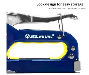 Pistola <span class=keywords><strong>per</strong></span> Chiodi Manuale Multifunzione 3-in-1 <span class=keywords><strong>per</strong></span> Chiodi Tipo U/T, Attrezzo Manuale a Forza Regolabile - Product Image 5