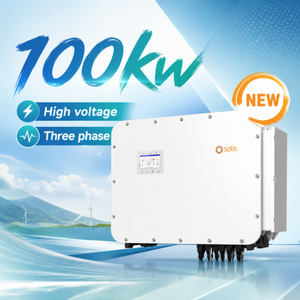 Inversor Híbrido Solis S6-EH3P100K10-NV-YD-H 100kw Trifásico 380V de Alto Voltaje para Almacenamiento de Energía Solar - Product Image 1