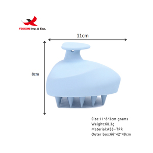 Brosse de bain en silicone douce pour shampoing, vente chaude, prix bas pour achats mixtes - Product Image 3