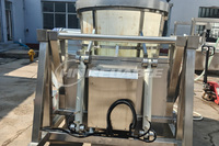 Henan Betrouwbare Viskrat- en Aardappel-/Groente-/Fruitdoos-legeermachine, kiepinstallatie, motor, 304 roestvrij staal, 3kW
