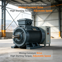 Variateur de fréquence pour moteur électrique triphasé à induction industriel, pour panneau de commande PLC, montage à bride B5