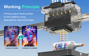 3047 Uv Printing Machine A3 UV Printer XP600 LED Lamp Rotary Flatbed for Phone Case Acrylic Metal Glass Bottle Wood UV Printer - Product Image 2