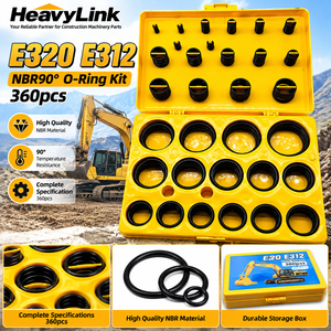NBR90 O-Ring-Set 360 Stück für Bagger E320 E312 Baumaschinen Dichtungsringe aus Gummi - Product Image 3